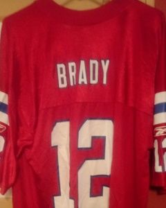 Tom Brady Jersey, Authentic Reebok NFL “On Field”,